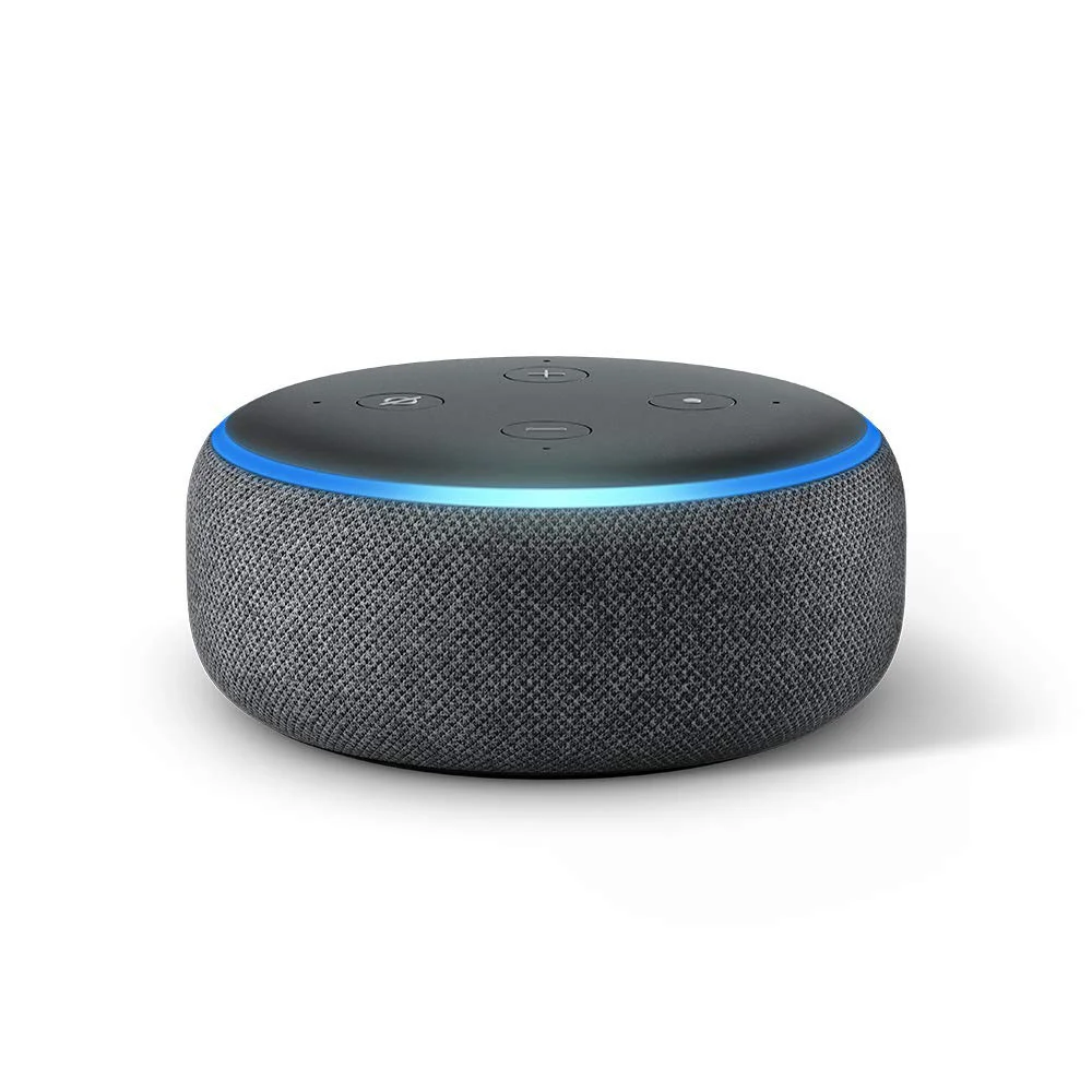 Echo Dot (3rd Gen, 2018 release) - Smart speaker with Alexa - Charcoal - Image 4