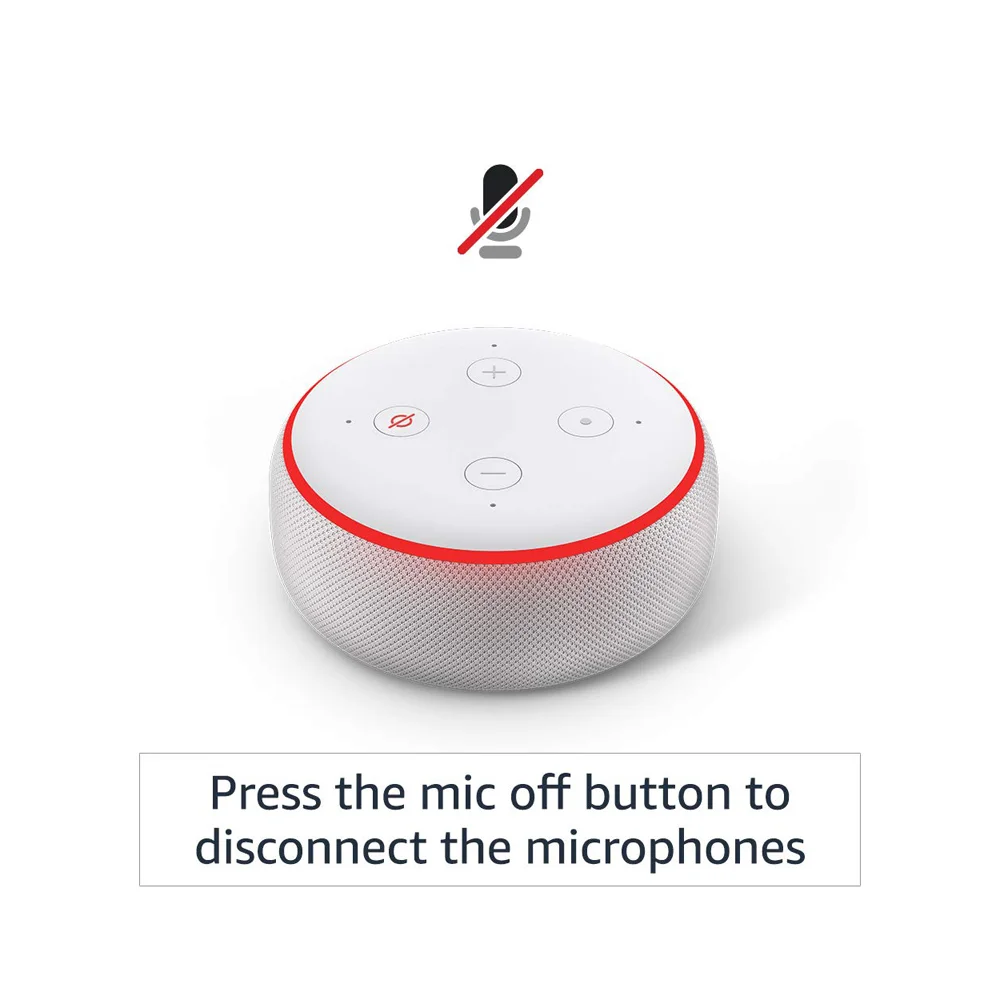 Echo Dot (3rd Gen, 2018 release) - Smart speaker with Alexa - Charcoal - Image 3